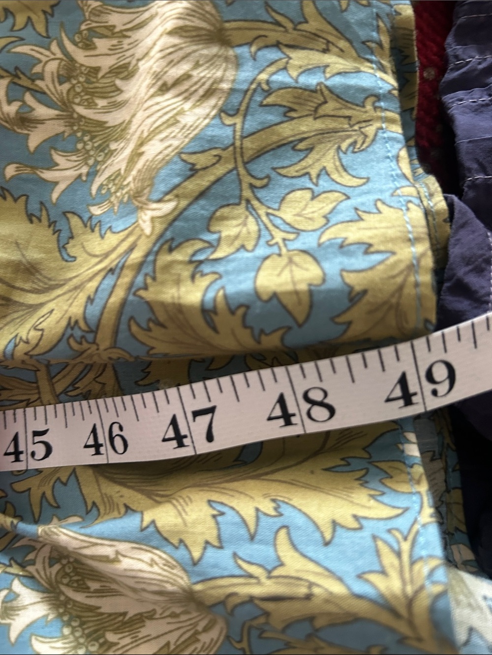 Hyacinth House Blue Green Floral Collared Tiered Midi Dress SMALL - Picture 11 of 13